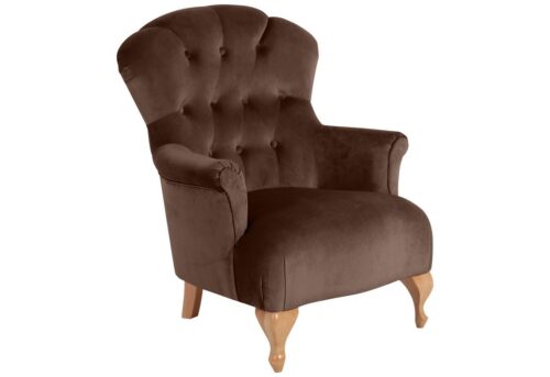 Max Winzer® Sessel »Camilla«, Sessel Samt