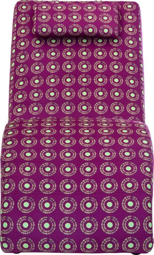 Max Winzer® Relaxliege »Nova«, inklusive Nackenkissen, mit Designerstoff von Andreea Boyer