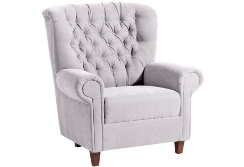 Max Winzer® Sessel »Vicky«, Hochlehnsessel Velours