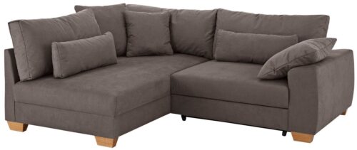 Home affaire Ecksofa »Kerstin Luxus«, mit besonders hochwertiger Polsterung für bis zu 140 kg pro Sitzfläche, auch in Aqua clean-Bezug für leichte Reinigung mit Wassser