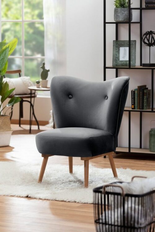 Max Winzer® Sessel »Jack«, Sessel Samt