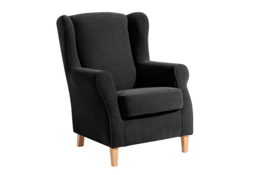 Max Winzer® Sessel »Lorris«, Ohrenbackensessel Velours