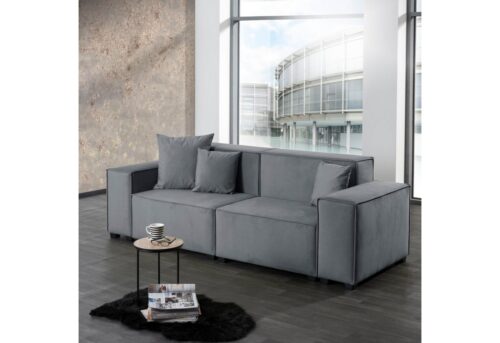 Max Winzer® Wohnlandschaft »MOVE«, Set, Sofa-Set 01 aus 6 Sitz-Elementen, inklusive 3 Zierkissen, individuell kombinierbar
