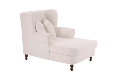 Max Winzer® Sessel »Mareille«, Big-Sessel inkl. 2x Zierkissen 55x55cm + 40x40cm Samt