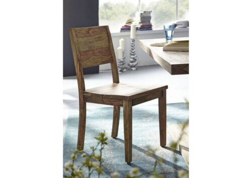 Massivmoebel24 Holzstuhl »BUDDHA«