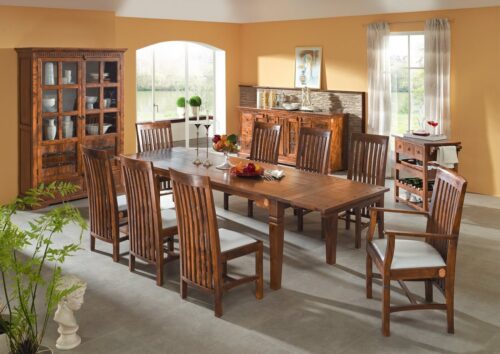 Massivmoebel24 Esstisch »OXFORD« (140x90x76 Akazie)