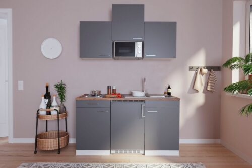 RESPEKTA Küchenzeile »KB150WGMI«, mit E-Geräten, Gesamtbreite 150 cm