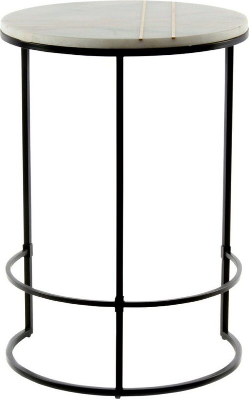 Kayoom Beistelltisch »Beistelltisch Louis 225«, Marmor-Tischplatte