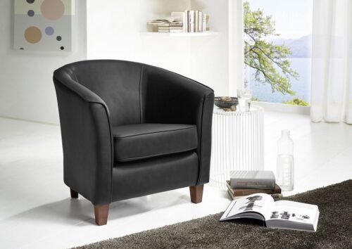 Max Winzer® Sessel »Livia«, Sessel Nappaleder