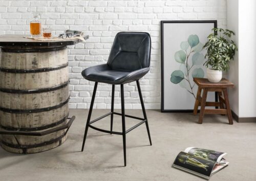 Massivmoebel24 Barhocker »IRON LABEL«
