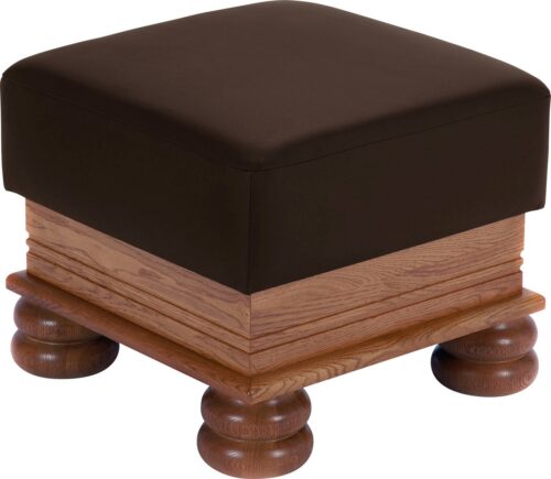 Max Winzer® Hocker »Texas«, mit dekorativem Holzgestell