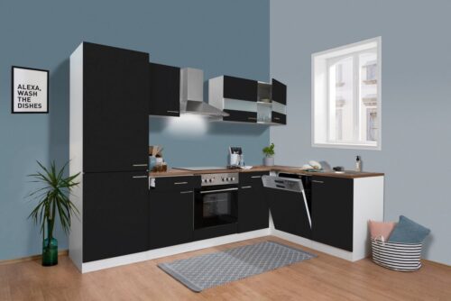 RESPEKTA Winkelküche »Hamm«, mit E-Geräten, Stellbreite 280 x 172 cm