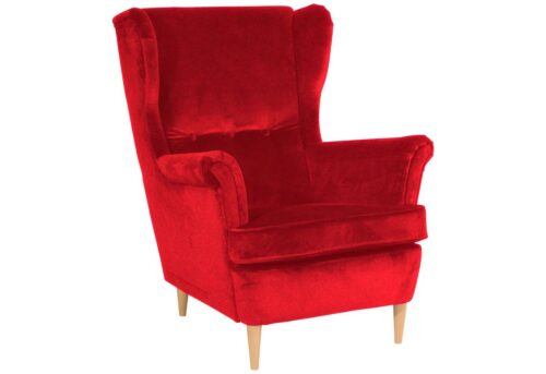 Max Winzer® Sessel »Clint«, Ohrenbackensessel Samt