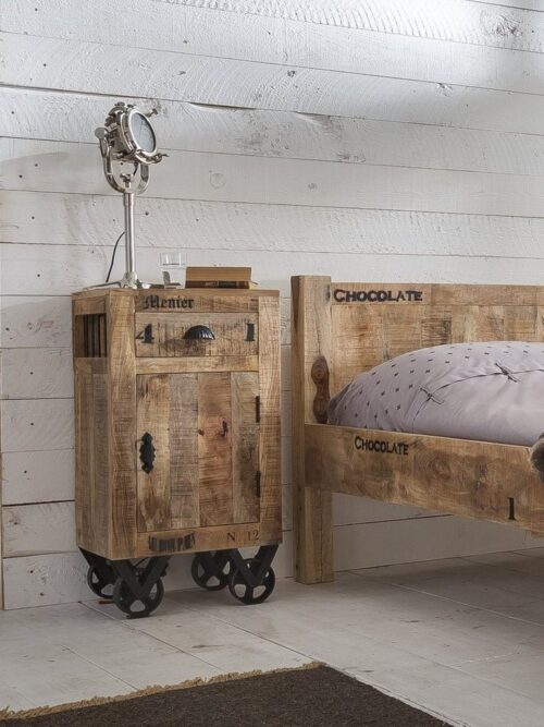 SIT Kommode »Kommode lackiertes Mangoholz mit starken Gebrauchs«, lackiertes Mangoholz mit starken Gebrauchsspuren