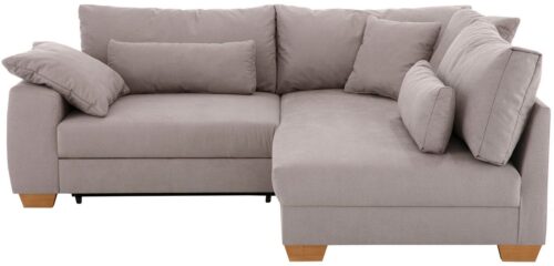 Home affaire Ecksofa »Kerstin Luxus«, mit besonders hochwertiger Polsterung für bis zu 140 kg pro Sitzfläche, auch in Aqua clean-Bezug für leichte Reinigung mit Wassser