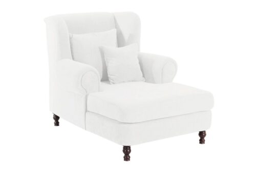 Max Winzer® Sessel »Mareille«, Big-Sessel inkl. 2x Zierkissen 55x55cm + 40x40cm Velours