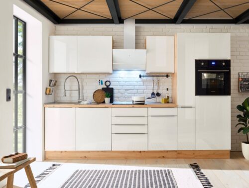 RESPEKTA Küchenzeile »Safado«, hochwertige Ausstattung wie Soft Close Funktion, schnelle Lieferzeit, Breite 310 cm