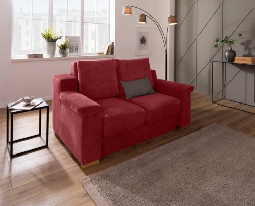 Home affaire Polstergarnitur »Tiny November«, (3-tlg), Verwandlungsofa: 2 Hocker im Sofa integriert, können separat gestellt werden, Sitzbreite 120 cm
