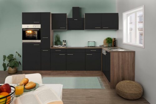 RESPEKTA Winkelküche »York«, mit E-Geräten, Breite 310 x 172cm