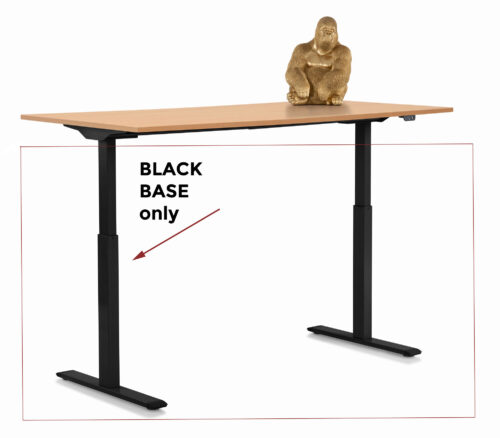 Gestell Tavola Office Schwarz