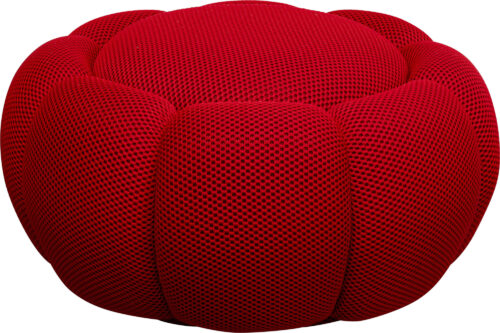 Hocker Peppo Bloom Rot Ø72cm