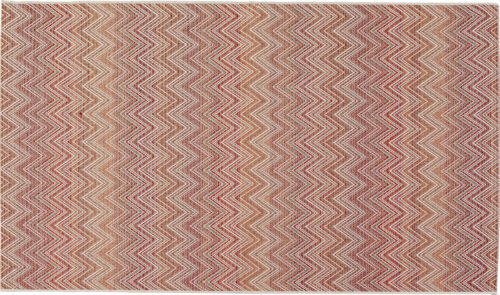 Outdoor Teppich Zigzag Rot 230x330cm