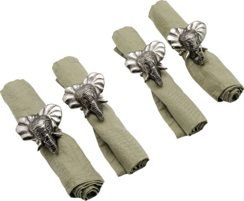 Serviettenring Happy Elephants (4/Set)