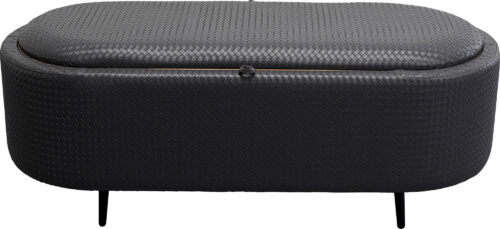 Bank Venezia Storage Schwarz 100cm
