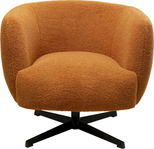 Drehsessel Peony Fuzzy Brown
