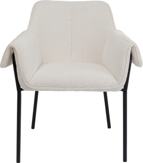 Armlehnstuhl Bess Creme