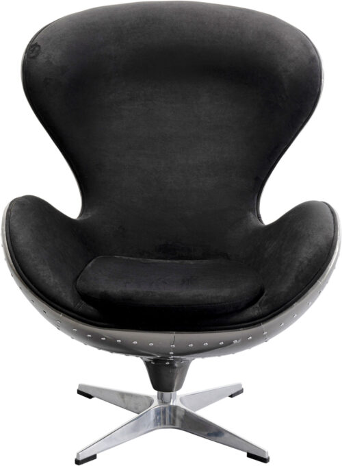 Drehsessel Lounge Black Graphit