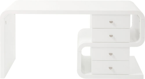 White Club Schreibtisch Snake 150x70cm