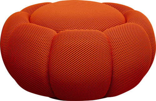Hocker Peppo Bloom Orange Ø72cm