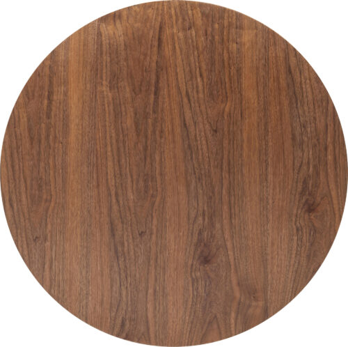 Tischplatte Invitation Round Walnut Ø90cm