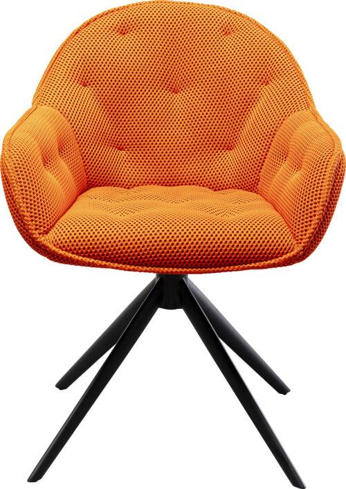 Drehstuhl Carlito Mesh Orange