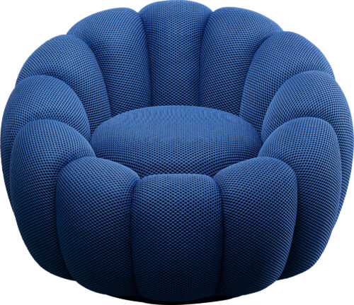 Drehsessel Peppo Bloom Blau