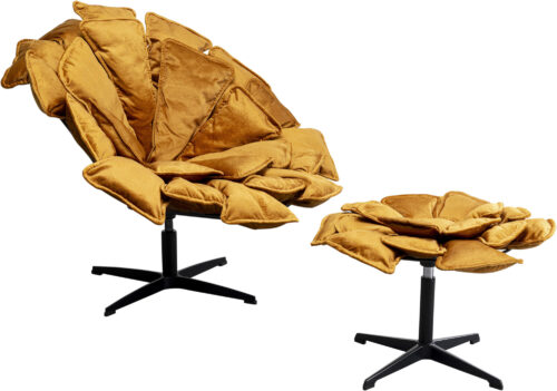 Drehsessel + Hocker Blossom