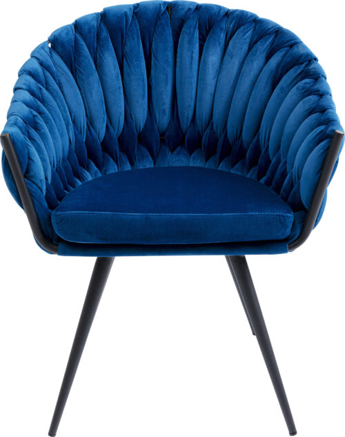 Armlehnstuhl Knot Blau