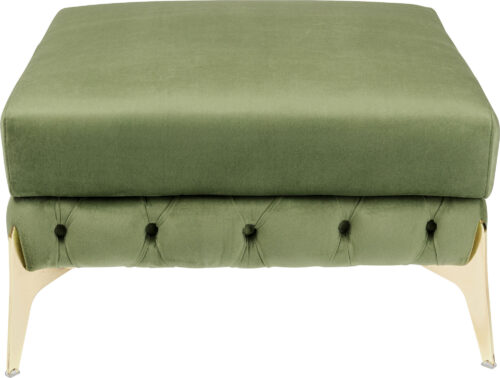 Hocker Bellissima Velvet Grün 80