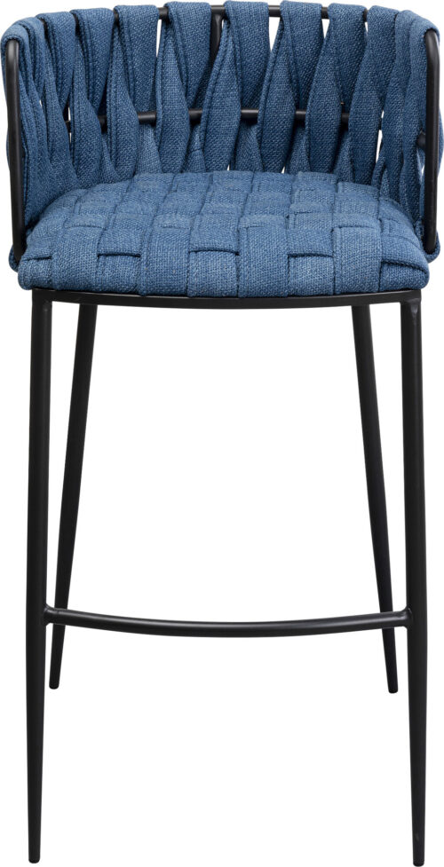 Barstuhl Saluti Blau 77cm