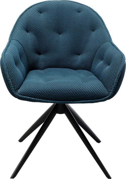 Drehstuhl Carlito Mesh Petrol