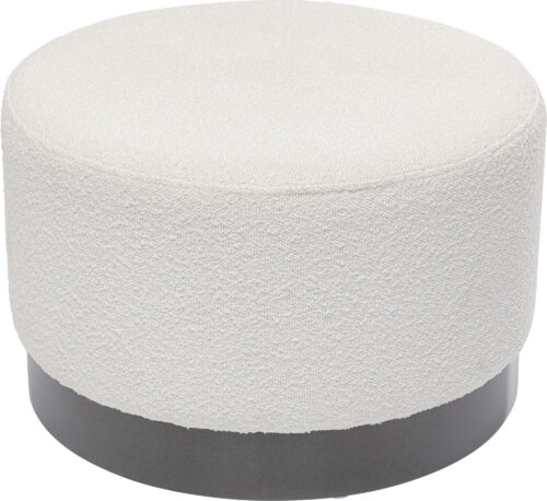 Hocker Cherry Boucle Creme Smoke Ø55cm