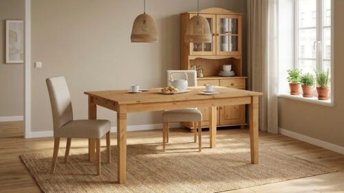 Home affaire Esstisch Danuta, wahlweise mit Schublade, aus massiver Kiefer, FSC®-zertifiziert