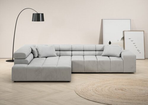 Home affaire Ecksofa Ancona incl. Kopfteilverstellung, OTTOs Choice, Breite 319cm, L-Form, wahlweise motorische Sitztiefenverstellung, auch in Cord + Easy Care