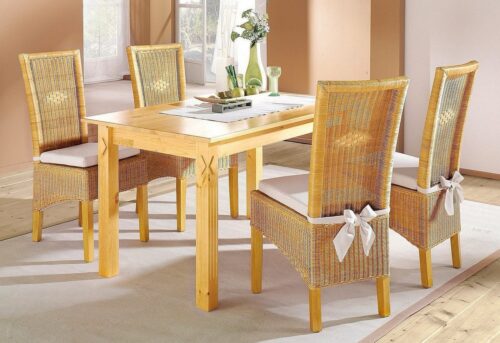 Home affaire Stuhl Stuhlparade, TOPSELLER! (Set, 2 St), 2 Stück inkl. Sitzkissen, in Handarbeit gefertigt