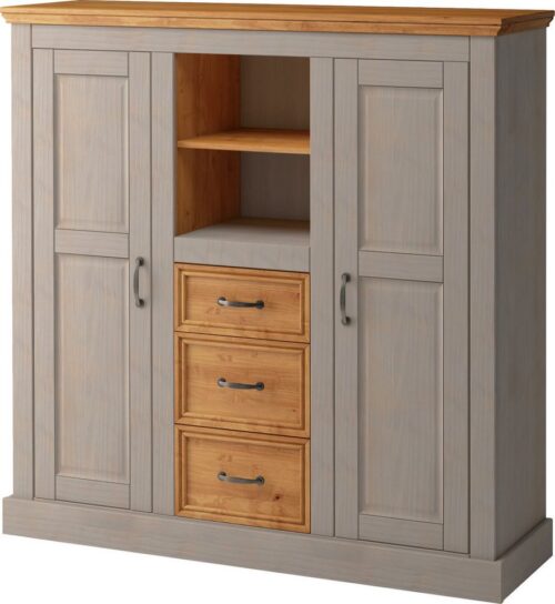 Home affaire Highboard Selma, Stauraumschrank, Breite 130 cm