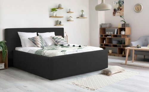 Home affaire Polsterbett Dalina, geradliniges Kopfteil, in 5 Breiten, auch in 220cm Länge