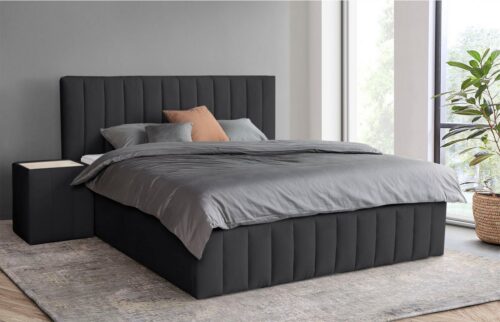 Home affaire Polsterbett Effy erhältlich in der Breite 180x200cm, wahlweise mit Lattenrost und King-Matratze (28cm)