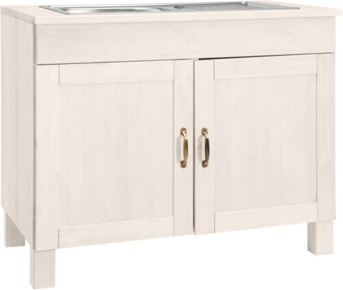 Home affaire Spülenschrank Alby Breite 100 cm, 1 Fach