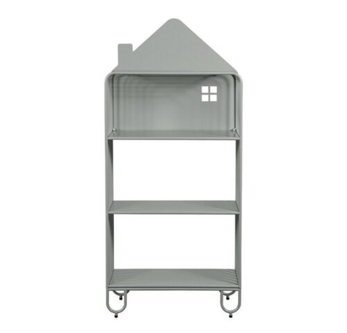 HOME DELUXE Kinderregal TODO M 134 x 61 x 28 cm, inkl. 2 Aufbewahrungsboxen, Rutschfest I Kindermöbel, Kinderregal mit Boxen